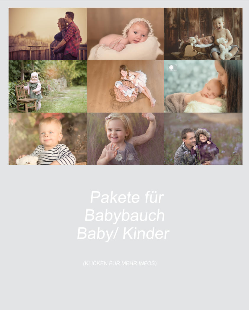 Pakete fürBabybauchBaby/ Kinder  (KLICKEN FÜR MEHR INFOS)